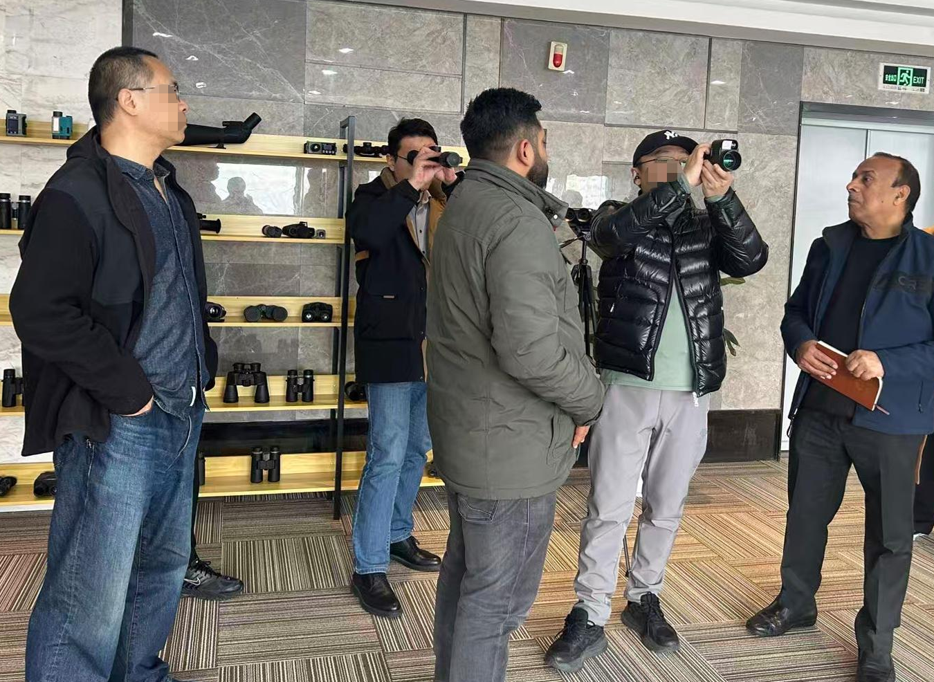 深化合作·共拓新局｜印度客户再度到访映界光电，共鉴全新光电产品矩阵