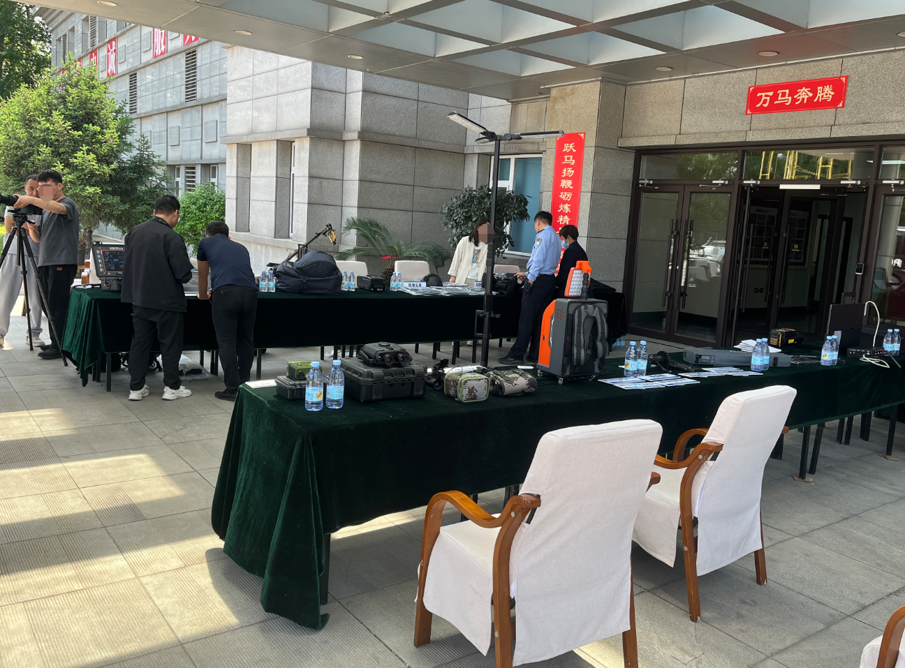 映界光电受邀赴某部靶场进行实战化产品演示